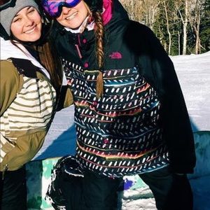 North face ski coat
